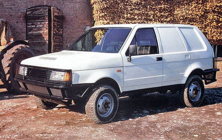 Samochód Rayton Fissore Magnum w wersji furgon, ok. roku 1984