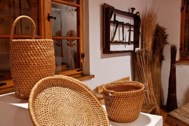 Ekspozycja wikliniarska w Nowym Tomyślu